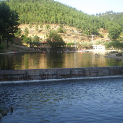 Praia Fluvial no Troviscal