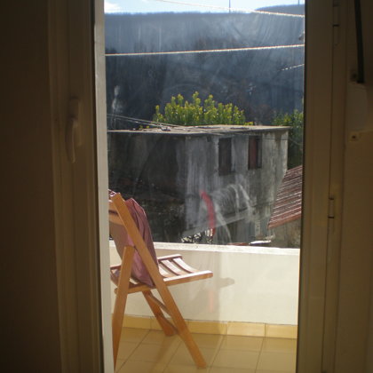 Vista exterior da varanda